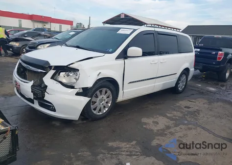 2014 Chrysler Town & Country Touring z USA, uszkodzony, nr VIN 2C4RC1BG2ER348376